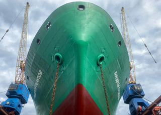 132-meter dry cargo ship "Andrey Osipov" returned to service after repairs in Arkhangelsk