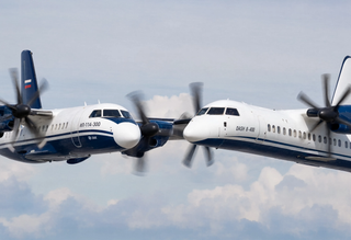 Ил-114-300 крупно проиграл Dash 8-400 по параметрам полёта