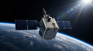 Russian InnoSat16 satellite tested for the first time by filming a solar eclipse