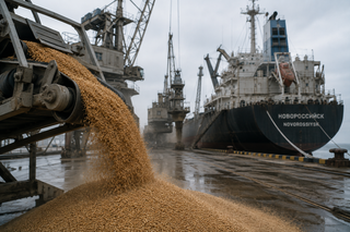 Grain Terminal in Novorossiysk Halted Operations After Drone Attack