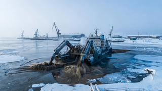 Expand the ports of Sabetta, Dickson and Pevek: Rosatom and the Ministry of Industry and Trade are looking for opportunities to increase the dredging fleet