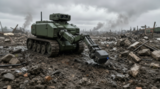 MEPhI created a sapper robot instead of a search dog: "Polkan" takes samples and searches for explosives