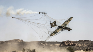 Recoil-free anti-aircraft interceptor created in Russia: drones will be shot down with a net