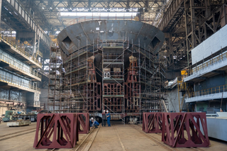 El buque multifuncional "Pevek" del proyecto MPSV06M para Morspassluzhba será botado en 2027