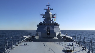 Российский дрон с корвета «Сообразительный» выследил датский БЭК у Борнхольма: кадры попали в сеть