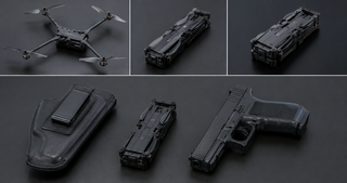 Russia develops 2 kg drone interceptor: fits in a pistol holster