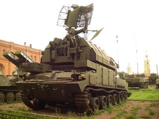 Tor SAM system engine "lights up" on drone radars