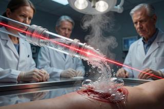 Científicos rusos crean una "aspiradora" láser para limpiar heridas