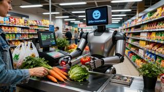 Desde básculas "inteligentes" hasta robots cajeros: los supermercados pasarán a un nuevo tipo de servicio