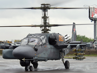 Ka-52E for the first time received an automatic MANPADS missile launch system directly from onboard