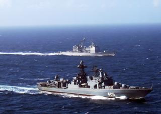French Report Unexpected Arrival of Russian Navy Ship in Tartus