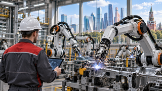 Robots are working, Moscow enterprises are renting