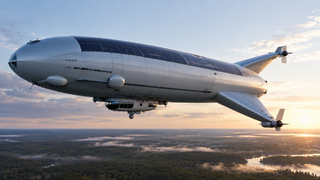 Kemerovo engineer invents airship with rocket engines and EW
