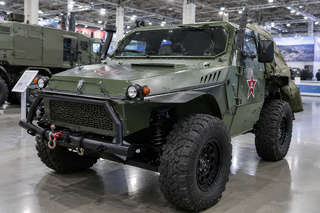 Engineers developed a "Niva" with a Kevlar and polycarbonate armored capsule