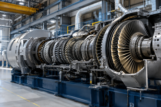 Gas turbine proposed to be cooled with water directly before filters - it was given a "cold shower"