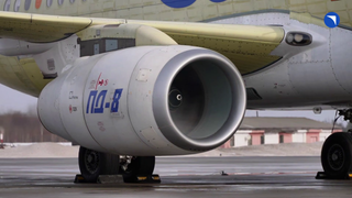 El experimentado SJ-100 con el número 97001 fue enviado a Novosibirsk para probar el sistema de navegación de la aeronave