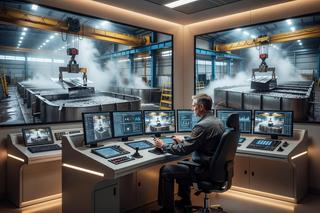 La planta "Severstal-metiz" en Cherepovets implementa el control remoto de grúas