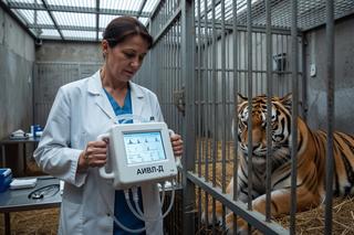 El aparato de ventilación pulmonar "Shvabe" se utilizará por primera vez para salvar animales