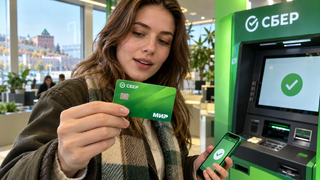 Cajero automático en lugar de sucursal: Sberbank comenzó a emitir tarjetas de plástico en 30 segundos