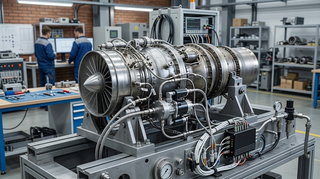 A small turbojet engine got a second control loop: what will change for UAVs