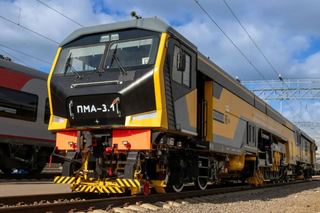 Reemplazará a Dynamic 09-3X tras la salida de Plasser&Theurer de Rusia: la máquina de alineación PMA-3 fue enviada para pruebas operativas