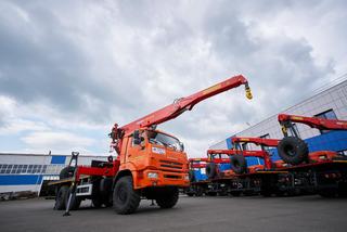 КамАЗ возобновил выпуск спецтехники с легендарной КМУ ИНМАН ИФ 300