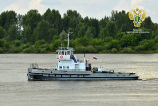 El puerto fluvial de Surgut multado por operar el remolcador RT-417 sin documentos