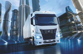 KAMAZ sent ten gas-powered tractors to transport dangerous goods