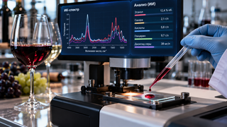La composición del vino se puede determinar con una sola gota utilizando IA
