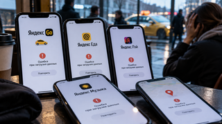No taxi, no food, no payment: Yandex services stopped working