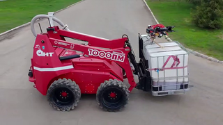 Rostec sent the first batch of ANT-1000PM fire-fighting robots to the customer
