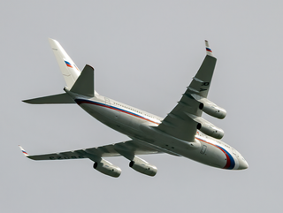 Особый Ил-96-400ВПУ кружил над Москвой больше часа