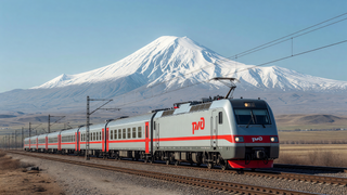 RZD invirtió alrededor de 400 millones de dólares en los ferrocarriles de Armenia
