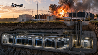 Underground data center vulnerable to UAVs: scientist explains why concrete won't save servers