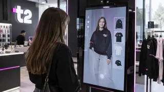 30 seconds instead of changing clothes: T2 implemented virtual clothing fitting