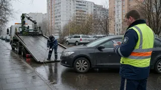 Электронные уведомления об эвакуации предложили рассылать россиянам до вывоза автомобиля