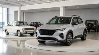 Кроссовер Azimut и спасенная «Копейка»: АвтоВАЗ показал эволюцию Lada вживую