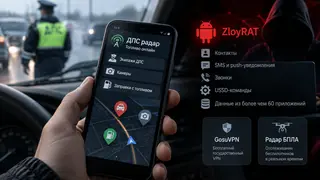 «ДПС радар» и «ГосVPN» оказались трояном: крадёт SMS, пароли и данные из банковских приложений
