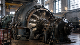 Немецкие турбины Siemens 1947 года оживят после 17 лет простоя: инженеры нашли способ сократить расход воды вдвое