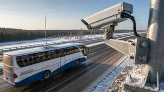 Камеры с ИИ на трассе М-12 вычислят нелегальные пассажирские автобусы