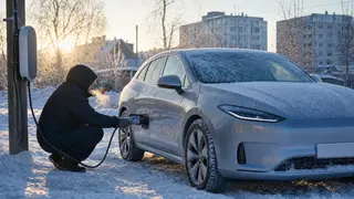 Превратится в «ледяной кирпич» на морозе: названы скрытые расходы на электромобиль зимой