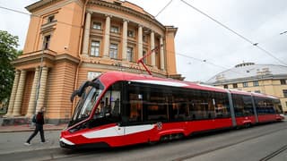 A fully autonomous tram will appear in St. Petersburg in 2026