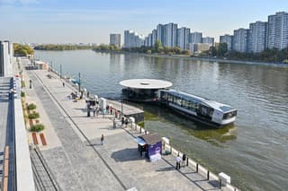 The second route of electric ships has been launched along the 'Moskva River' 'ZIL - Pechatniki'