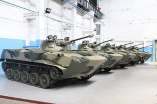 Russian Paratroopers Receive Batch of BMD-2 and BTR-RD