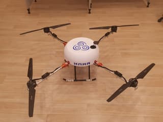 The new Karelian drone «Spider-30» can put out fires, carry loads, and help with agriculture