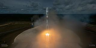 For the interests of the Ministry of Defense - the carrier rocket "Soyuz-2.1b" launched from the Plesetsk cosmodrome