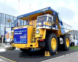 Economical, reliable and safe: gas-powered BELAZ-7558N wins over Russians