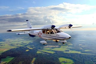 Летает на АИ-95, садится с помощью парашюта: появились фото опытного образца самолета «Концерна КЭМЗ»