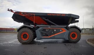 Left, Right, and Around: How the Russian Unmanned Dump Truck "Jupiter 30" "Dances"