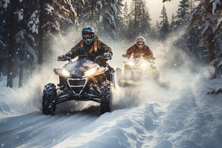 Conductores con permisos de conducir de las categorías A y B podrán conducir motos de nieve y quads sin exámenes adicionales